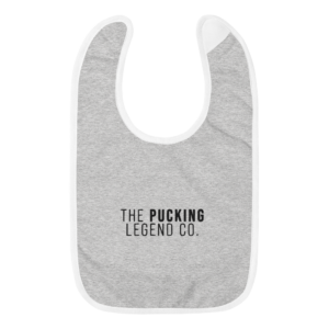 The Pucking Legend Co. – Embroidered Baby Bib