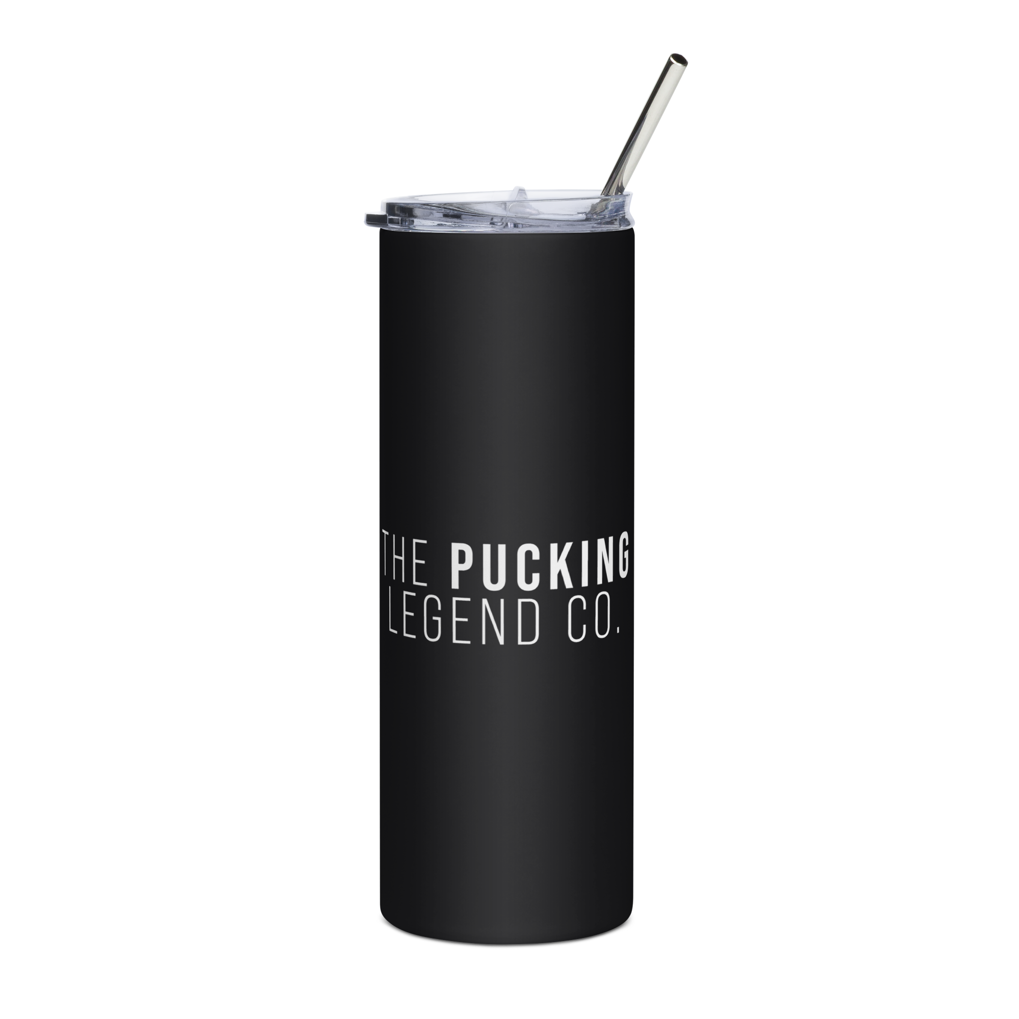 Stainless steel tumbler – “The Pucking Legend Co”