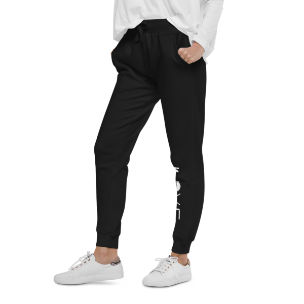 unisex-fleece-sweatpants-black-left-front-6305423546ea9.png