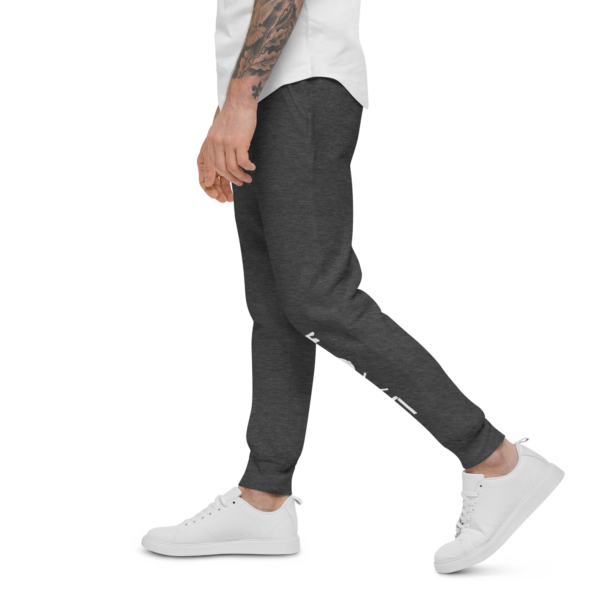 unisex-fleece-sweatpants-charcoal-heather-left-630542354dcb8.png