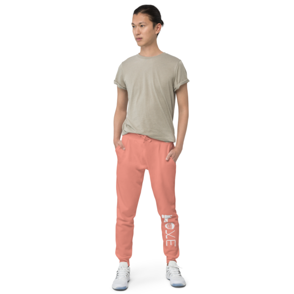 unisex-fleece-sweatpants-dusty-rose-front-6305423558f4c.png