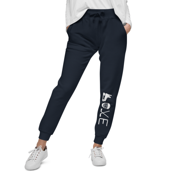 unisex-fleece-sweatpants-navy-blazer-front-6305423548ffc.png