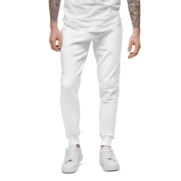 unisex-fleece-sweatpants-white-front-6305423565369.png