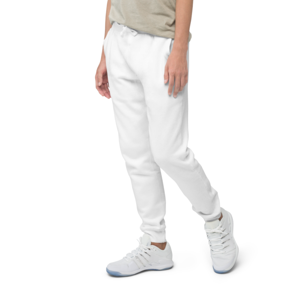 unisex-fleece-sweatpants-white-left-front-6305423568a38.png