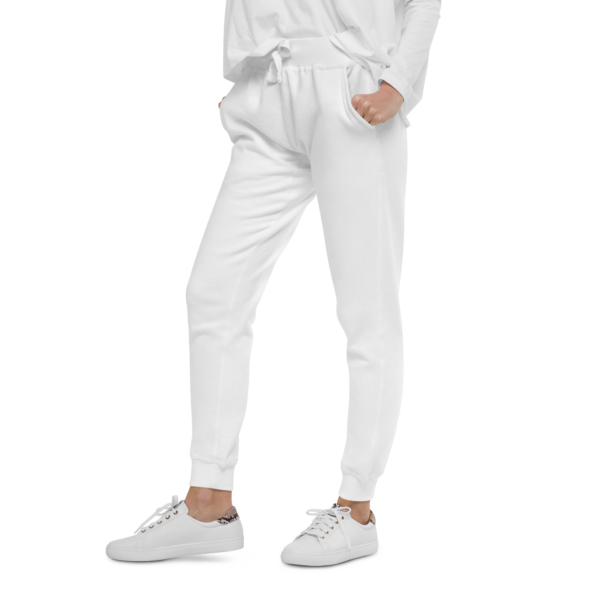 unisex-fleece-sweatpants-white-left-front-630542356a464.png